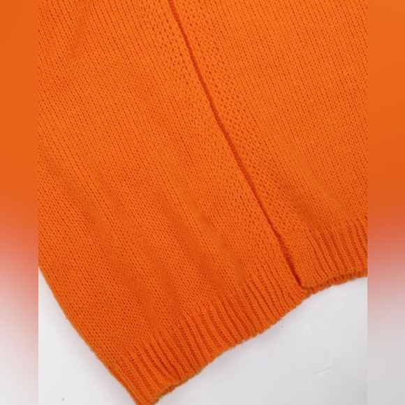 Boutique Style Sweater! Orange Peace & Love Oversized Sweater! ❤️ - Picture 5 of 7